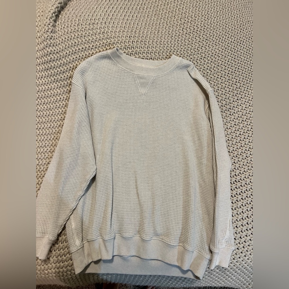 Aerie Waffle Crewneck
